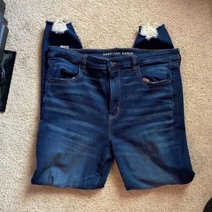 American Eagle Distressed Jeggings